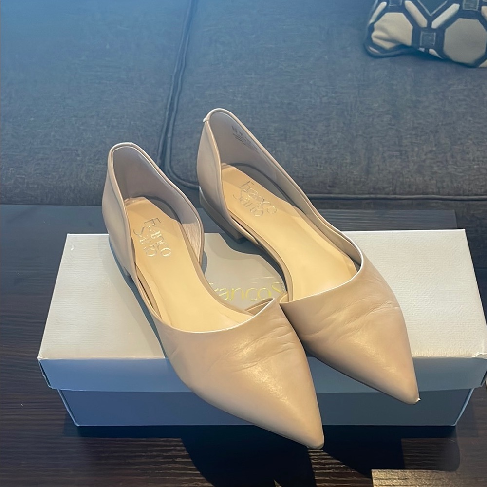 Franco Sarto Beige Women's Flats
